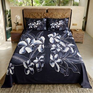 Hand Painted Rayon Bedsheet One Sets